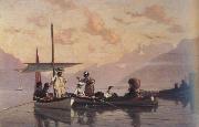 The Artist with His Family Fishing at the Lake of Geneva (nn02)